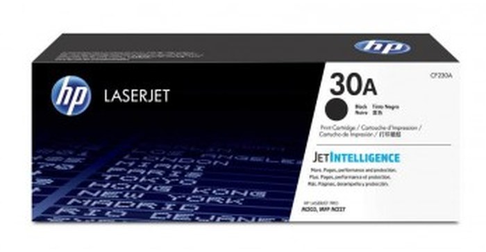 HP 30A Black LaserJet Toner Cartridge (CF230A)