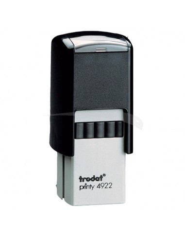 Cachet Personnalisable TRODAT 4922 format empreinte 20 mm x 20 mm 3 lignes
