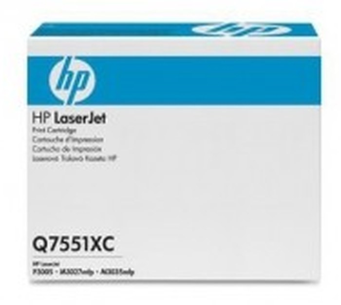 HP LaserJet NOIR TONER (Q7551XC)