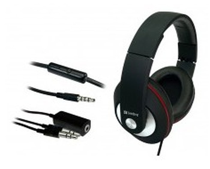SANDBERG Casque Playn Go avec Micro 125-67, Blanc