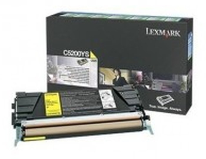 C520, C530 TONER Jaune (1,5K) (C5200YS)