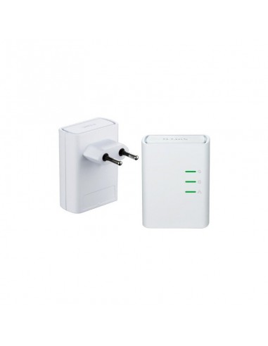 Pack de 2 Mini adaptateurs CPL Nano D-Link Homeplug AV 500Mbps - RJ45