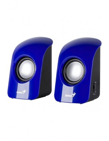 Enceinte GENIUS SP-U115 /USB /Bleu-Noir