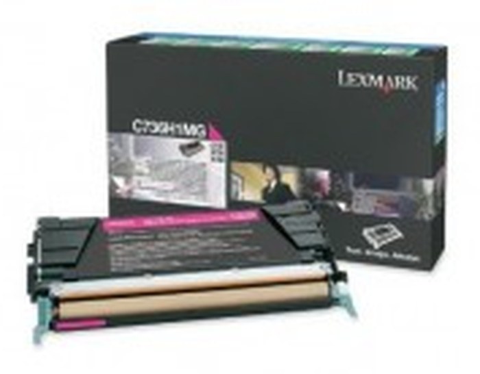 C736,X736,X738 TONER Magenta haute capacité (10K) (C736H1MG)