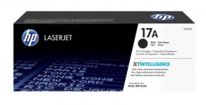 Cartouche de toner HP 17A LaserJet noir (CF217A)