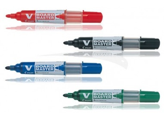 MARQUEUR PILOT V-BOARD MASTER - BOITE DE 10 MARQUEURS