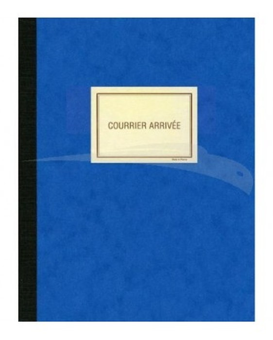 REGISTRE COURRIER ARRIVÉE