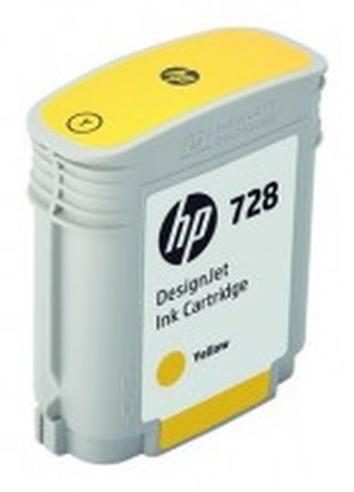 HP 728 40-ml Yellow Cartouche (F9J61A)