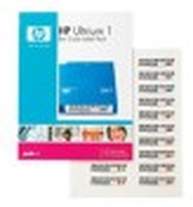 HP ULTRIUM-1 PACK 100 BAR CODE LABELS + 10 BAR C (Q2001A)