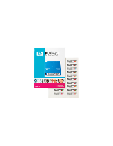 HP ULTRIUM-1 PACK  100 BAR CODE LABELS + 10 BAR C