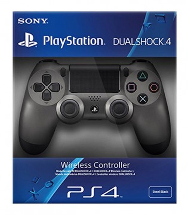 Manette Dual Shock 4 PS4 steel Black