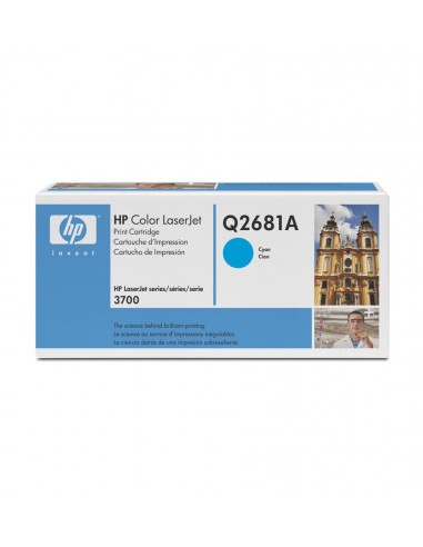 HP TONER CYAN COLOR LASERJET 3700 (Q2681A)