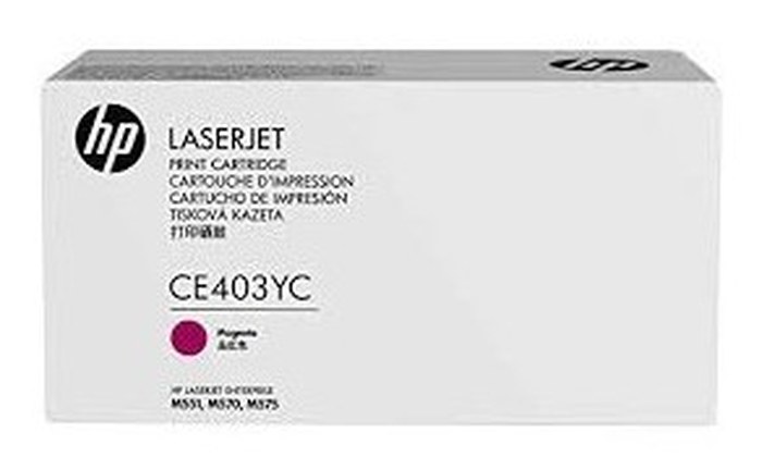 HP CE403YC Magenta Optimized Contract Original LaserJet Toner Cartridge