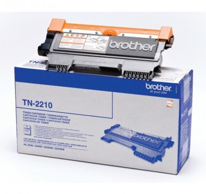 Toner noir Brother 1 200 pages (TN-2210)