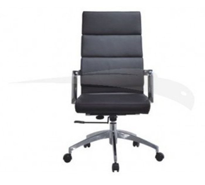 Fauteuil président CASA en PU & aluminium ROUGE FR002HR