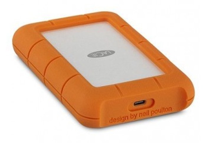 Disque Dur LACIE RUGGED /Orange /2 To /2.5Pouce /USB 3.0 TYPE-C