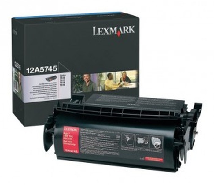 Optra T Toner Noir haute capacité (25K) (12A5745)