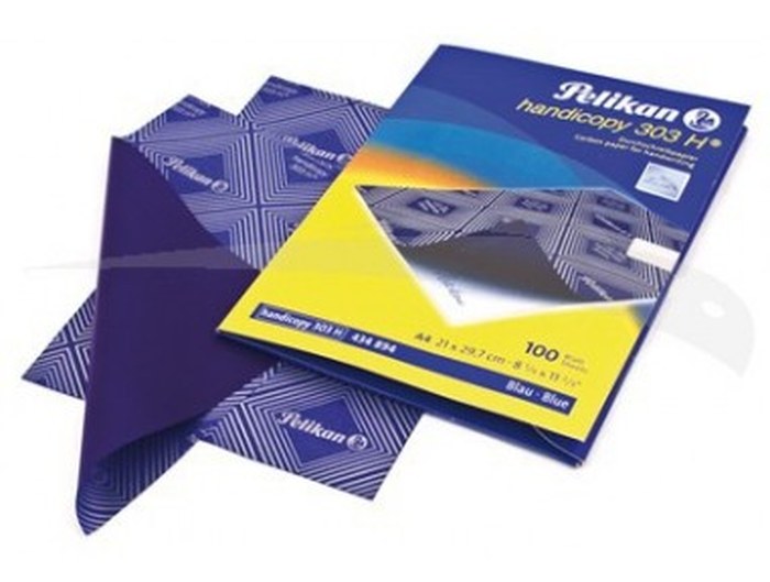 PAPIER CARBONE PELIKAN 434894 Bleu - A4 - 10 feuilles