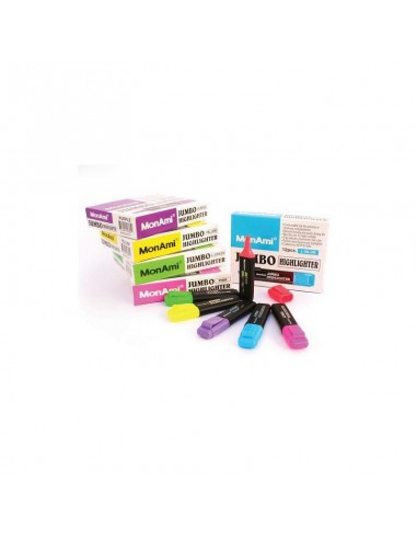 FLUORESCENT MON AMI ( JUMBO ) BOITE DE 12