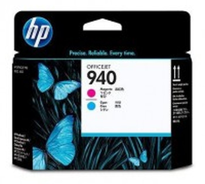 HP 940 Magenta and Cyan Officejet tete d'impression (C4901A)
