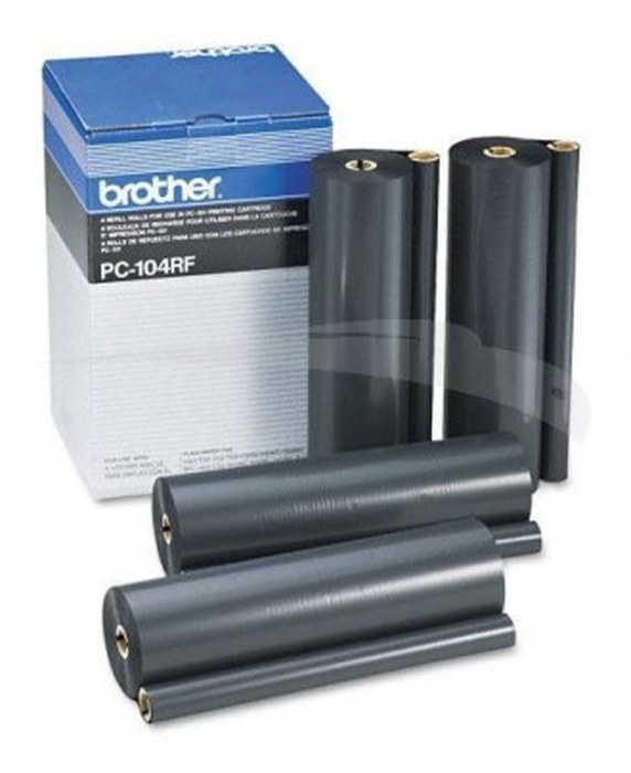 RECHARGE POUR KIT CARTOUCHE DE FAX - BROTHER - NOIR PC104RF