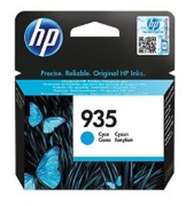 Cartouche d'encre cyan authentique HP 935 (C2P20AE)