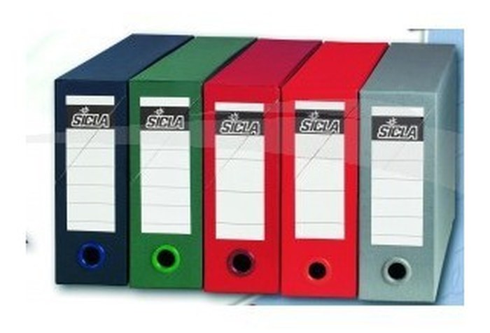 10 BOITES ARCHIVES - SICLA - En Polypro - Dos 12 CM - 32,5*24,5 cm