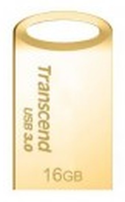 TRANSCEND CLE USB TS16GJF710G 16GB SILVER PLATING (TS16GJF710G)
