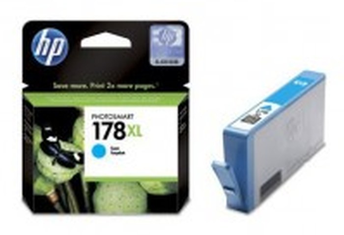 Cartouche d'encre cyan HP 178XL (CB323HE)
