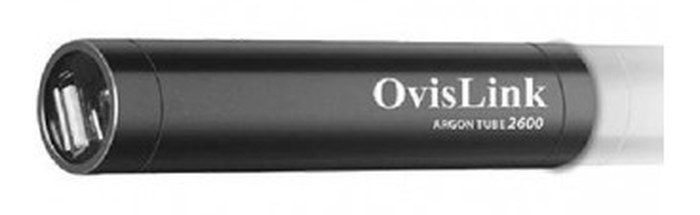 Powerbank OVISLINK Argon /2600 mAH /USB /Noir