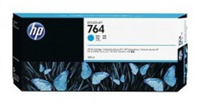 HP 764 300-ml Cyan Cartouche (C1Q13A)