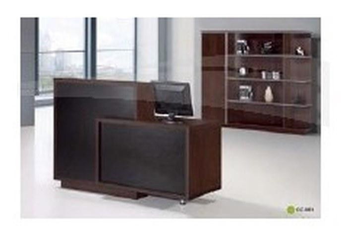 Comptoir de réception 1600W*600D*1100H Wenge