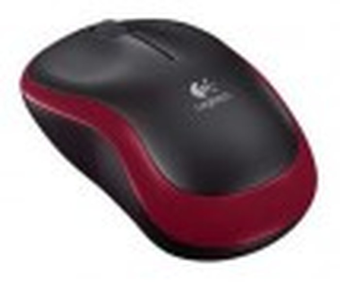 LOGITECH Wireless Mouse M185 Red, WER Occident Pack (910-002237)