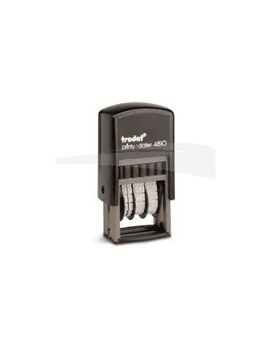 Dateur Printy TRODAT 4810 format empreinte 3,8 mm x 20 mm