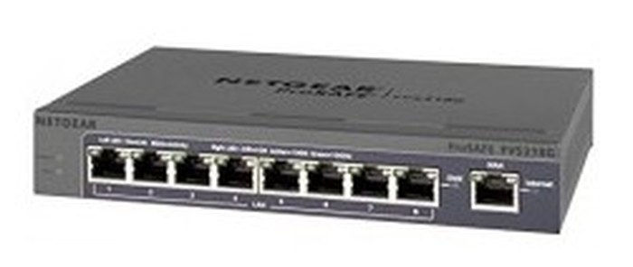 netgear routeur prosafe firewall vpn 5 tunnels - 1 port wan gigabit - 8 ports lan gigabit