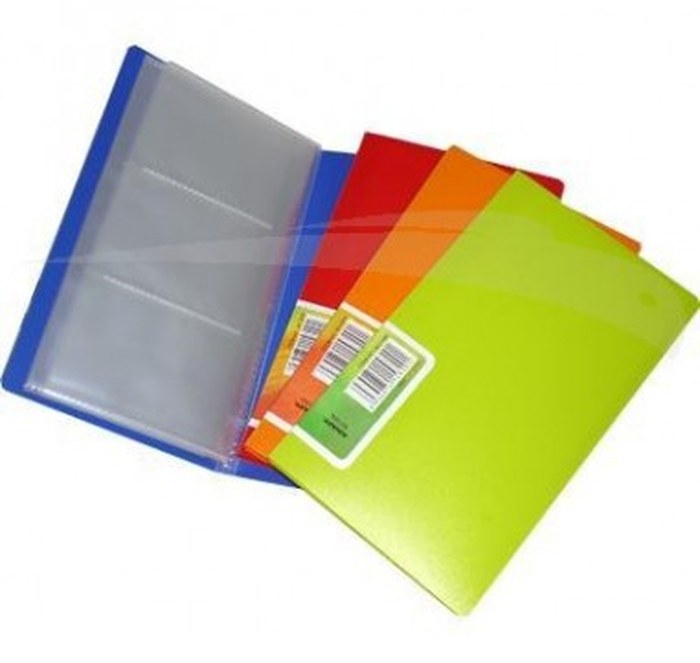 ALBUM CARTES DE VISITE - KINARY - EN POLYPRO - 60 CARTES - Lot de 4 albums