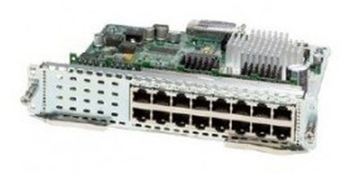 CISCO Enhcd EtherSwitch, L2-L3, SM,16GE, POE