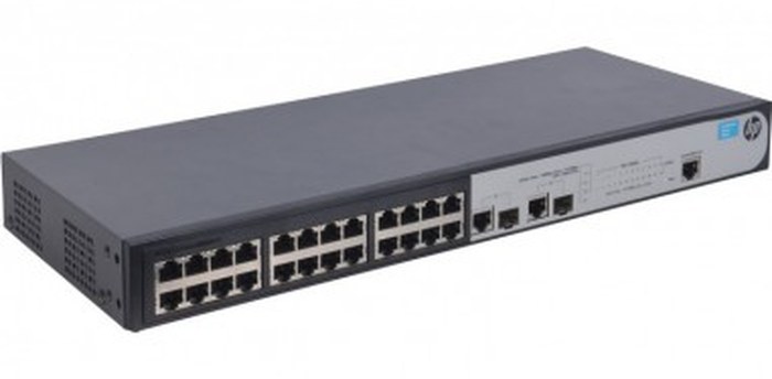 Switch Rackable Administrable HP 1910-24 avec 24 ports Fast Ethernet avancé à gestion intelligente (JG538A)