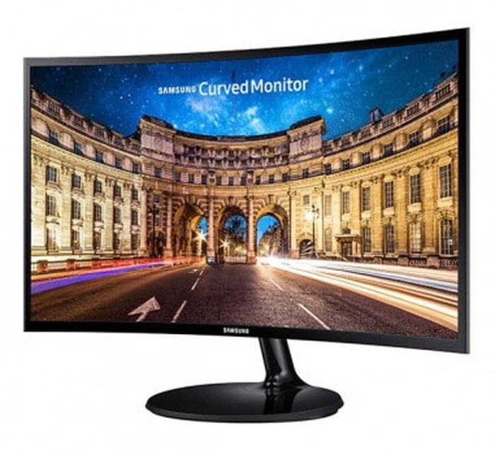 SAMSUNG - Moniteur - 24\" - LCD LED - Curved - HDMI - VGA - Casque Stéréo