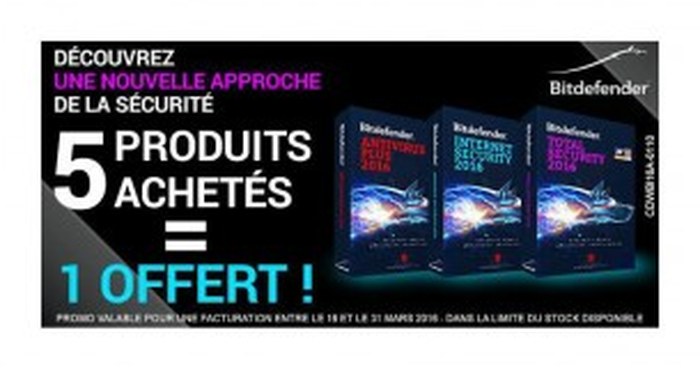 Promo 5*Bitdefender Internet Security (DS2768)