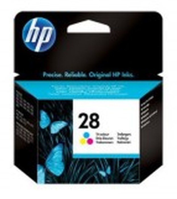 HP No. 28 tri-color inkjet print catridge pour HP DJ 3325/34 (C8728AE)
