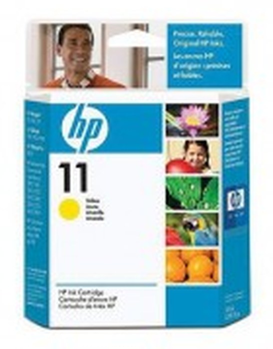 HP No 11 Yellow Ink CartridgeAE (C4838A)