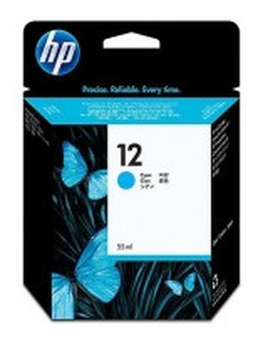 HP 12 Cyan Ink Cartridge C4804A