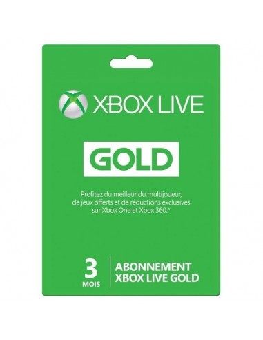 XONE CARTE LIVE 3 MOIS G