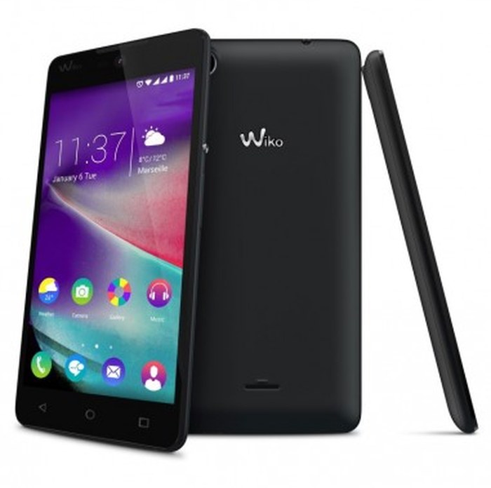 WIKO 5'' QUAD CORE 4G RAINBOW LITE NOIR