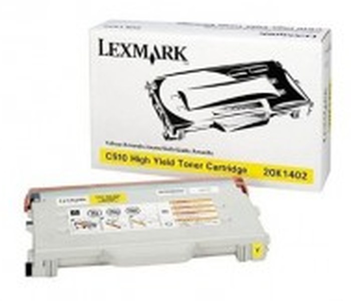 C510 TONER Jaune haute capacité (6,6K) (20K1402)