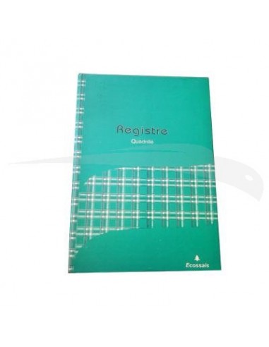REGISTRE QUADRILLE 2 MAINS - A4 - 80g - Lot de 3 registres