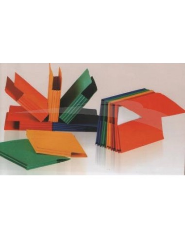 POCHETTE PORTE DOCUMENT - SICLA - A SOUFFLETS - AC - 3 PLIS - 7/10e - Lot de 10 pochettes