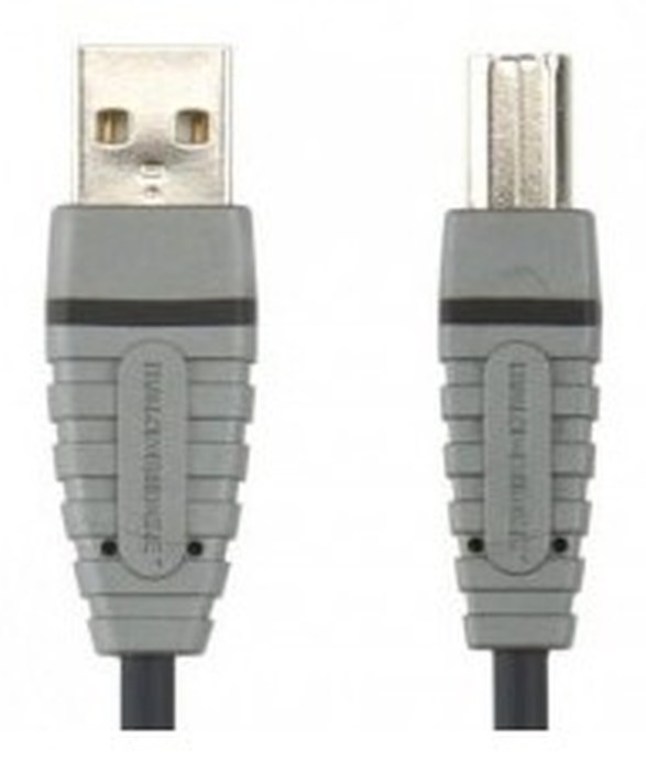 BE BLUE USB A-B DEVICE CABLE USB-A M - USB-B M 2M