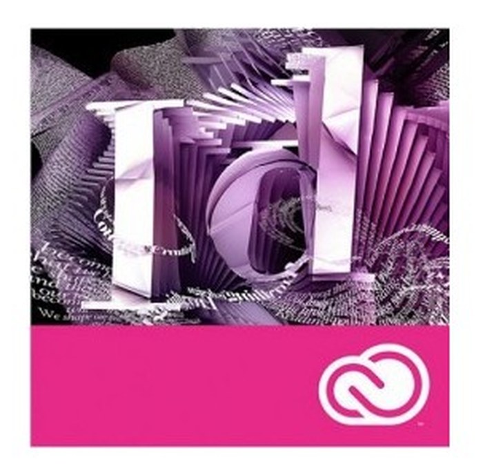 Adobe Indesign CC ALL MLP MEL Licence 1USER 1AN